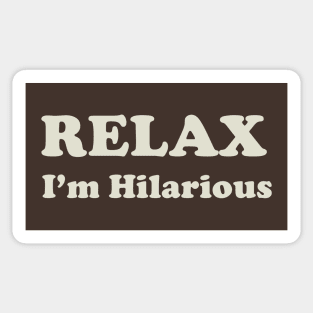 Relax Sticker